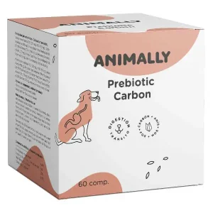 Prebiotic carbón 60 comprimidos – Animally