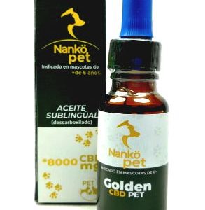NANKO PET ACEITE C B D ADULTO AMARILLO