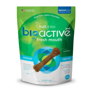 BIOACTIVE FRESH MOUTH MEDIUM DOG TREAT 10.8 OZ