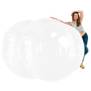 Pack Globos Gigantes Color Blanco 72 Pulgadas (2pzas)