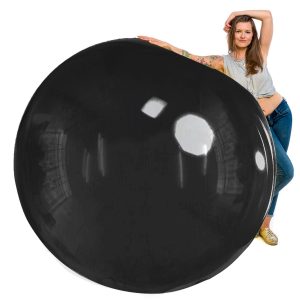 Globos gigantes negros de 72 pulgadas (40 pzas)