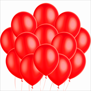 Globos rojos de 9 pulgadas (5000 pzas)