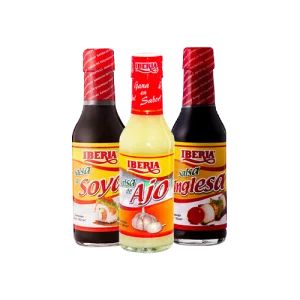 Salsa Combo Ajo-Soya-Inglesa 3Pack x 300ml