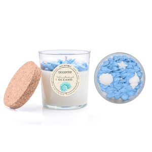 Vela natural de cera de soja – OCÉANO