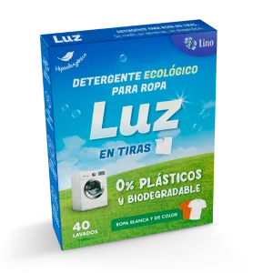 Detergente biodegradable en tiras – 40 lavados