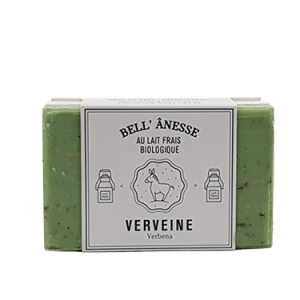 Verveine -Savon au lait d’ânesse BIO Double face
