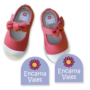 Etiquetas para zapatos clásicas