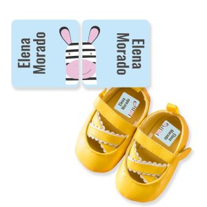 Etiquetas para zapatos izquierda-derecha
