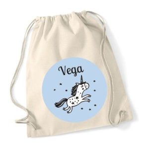 Mochila de algodón Unicornio