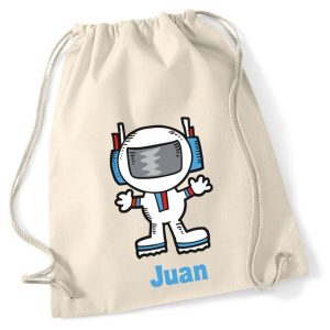 Mochila de algodón Cosmonauta
