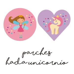 Parches Hada Unicornio