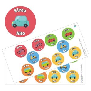 Etiquetas para zapatos Vehículos