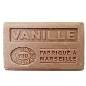 Vanille – Savon de Marseille à l&rsquo;huile d&rsquo;olive BIO 125gr