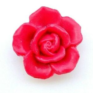Jabon original Invitados FLOR ROSA ROJA