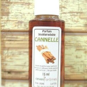 CANELA – Extracto de perfume orgánico 15ml Biodegradable Hecho en Francia