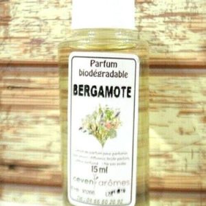 BERGAMOTA – Extracto de perfume orgánico 15ml Biodegradable Hecho en Francia