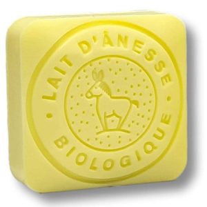 Savon CITRON au lait frais d’ânesse BIO 110gr